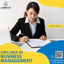 DIPLOMA IN BUSINESS MANAGEMENT